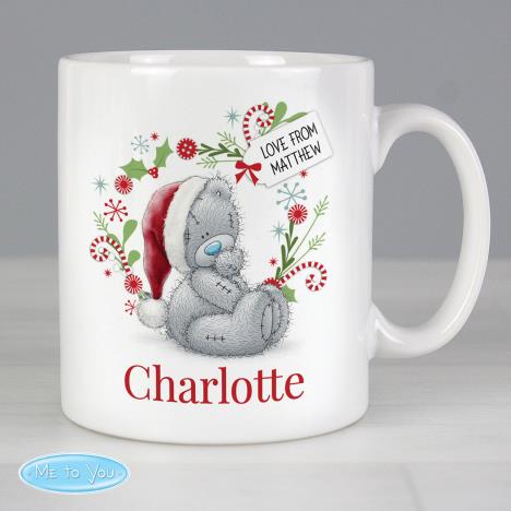 Personalised Me to You Bear Tatty Teddy Christmas Mug Extra Image 1